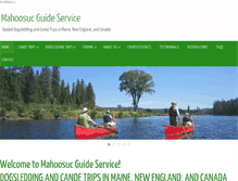 Tablet Screenshot of mahoosuc.com